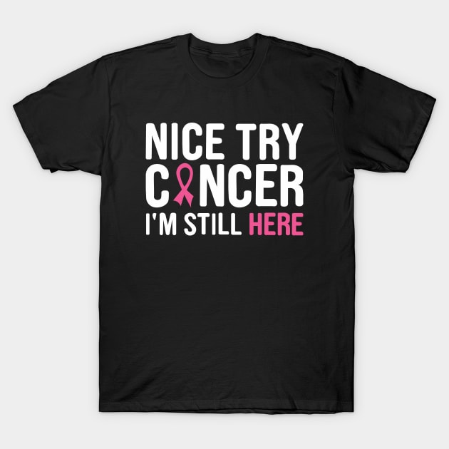 breast cancer awareness T-Shirt by first12